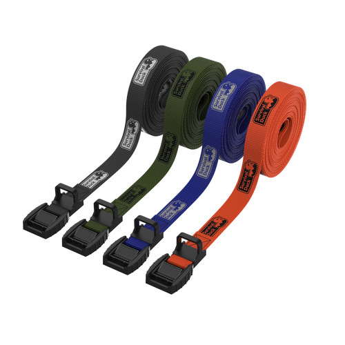 Cam buckle tie down - tie, roof