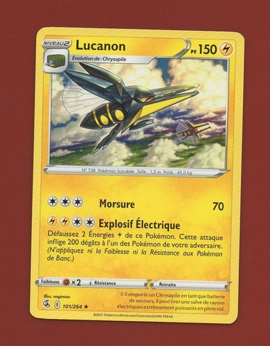 Pokemon 101 264 - 101/264, lucanon