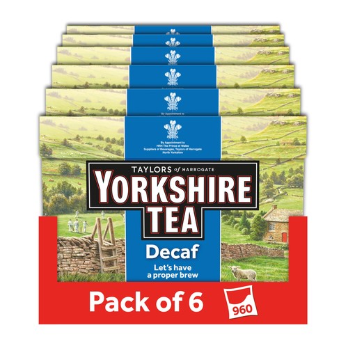Yorkshire tea decaf boxes - decaf,, 6