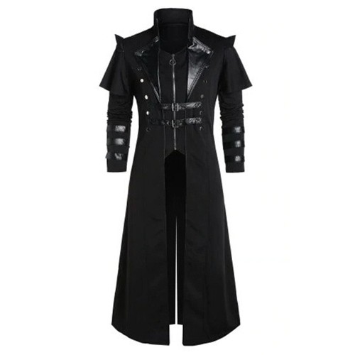 Men dress black high - black,