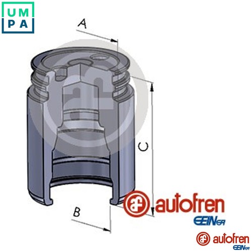 Piston brake caliper d025624 - piston,
