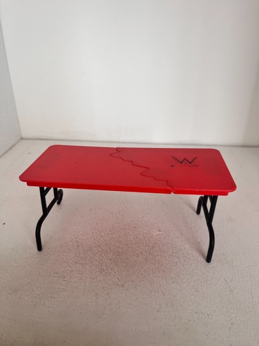 Wwe breakable red table - red,