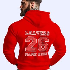 Personalised Leavers Hoodie