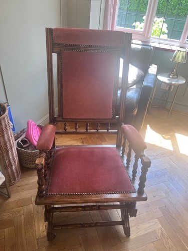 Edwardian antique rocking