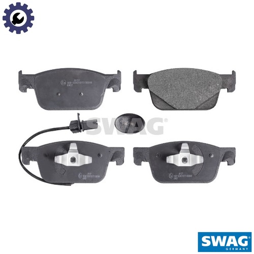 Brake pad set disc - brake, 91