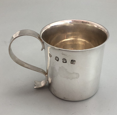Charles style silver mug - charles,