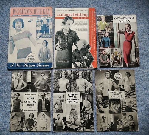 Vintage knitting booklets and - vintage,