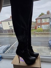 Black With Red Bottoms Silver