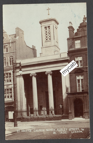 Postcard mayfair westminster - postcard,