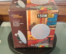 Pyle Dryver Pro PDIC51RD 2-Way Mid Bass In Ceiling SpeakerS (pair)