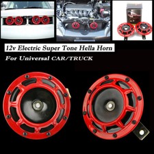 2pcs Loud Compact Electric Blast Super Tone Hella Horn For CAR TRUCK 12V