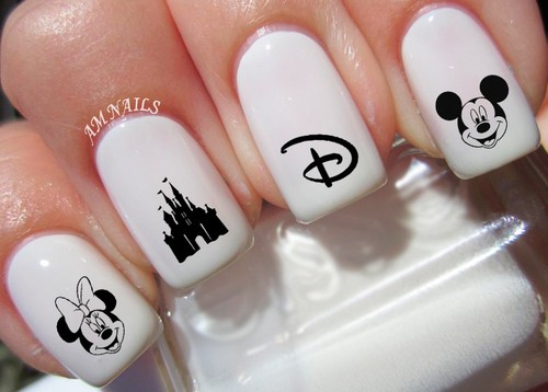Disney nail art stickers - disney,