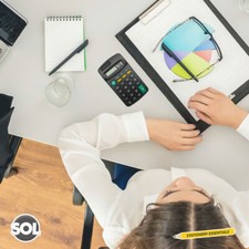 2x Mini Pocket Calculators