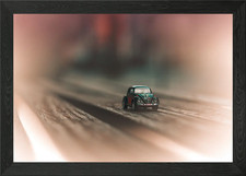 Miniature VW Beetle - Flower