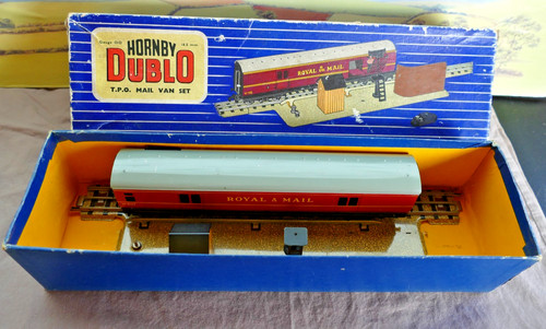 Hornby dublo mail van - mail,