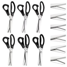 6 Pcs Pinking Shears for