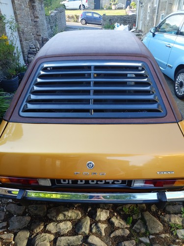 Capri mk2 and - mk3, rear