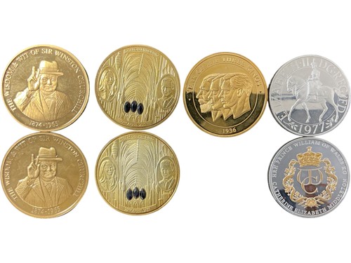 British commemorative coin - british,