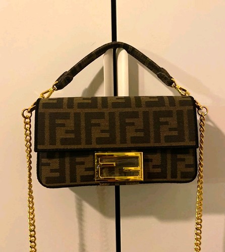 Fendi logo jacquard - fendi, canvas