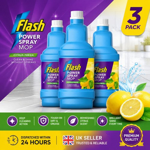 Flash power spray mop - power,