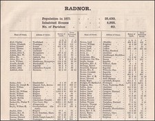 1873. RADNORSHIRE. THE NAMES
