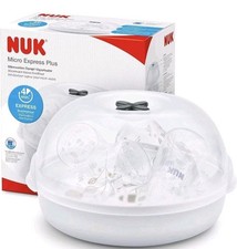 NUK Micro Express Plus Microwave Bottle Steriliser | up to 4 Baby Bottles