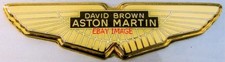 PHOTO  DAVID BROWN ASTON MARTIN  CAR BADGE
