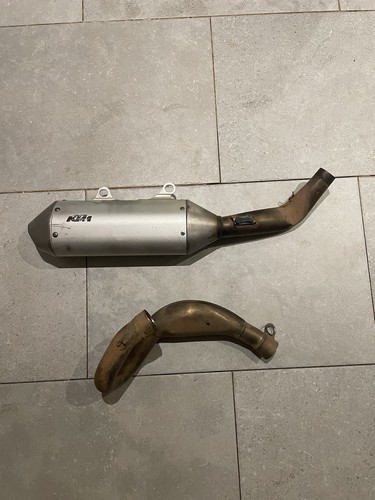 Ktm exhaust system front - exhaust, pipe