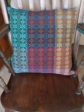 Vintage Welsh Tapestry Cushion