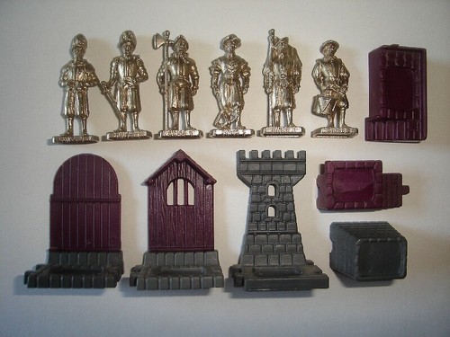 Metal figurines set swiss - figurines,