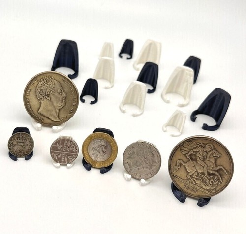 Coin display stand printed - stand, 3d