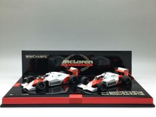 MINICHAMPS McLAREN TAG TURBO MP4/2B & MP4/2C WORLD CHAMPION PROST 85 & 86 1/43