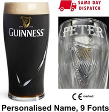Personalised Guinness Pint