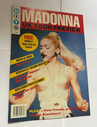 Madonna hits tour - madonna, magazine