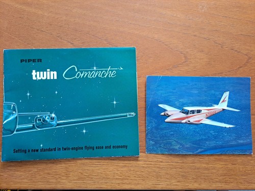 Piper twin comanche vintage - twin,