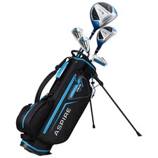 Aspire Junior 6 Piece Junior Golf Package Set With Stand Bag Brand New (Age 6-8)