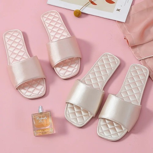 Women satin slippers - women's,