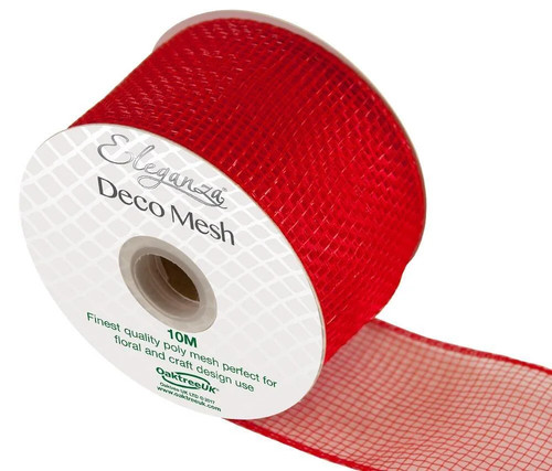 Eleganza red deco - deco, ribbon