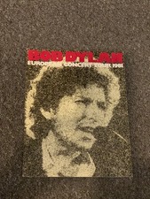 Bob Dylan Programme Vintage