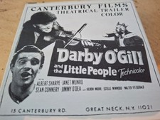 DARBY O'GILL 1959 TRAILER