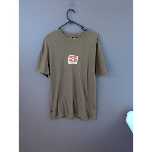 Stussy shirt mens medium brown - shirt,