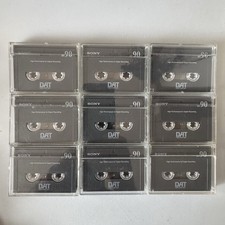 9x SONY DT-90 Minute DAT