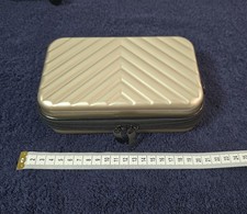 Bag Hand Bag Clutch Man Bag Hard Shell Suitcase Style Travel Bag Funky Golden