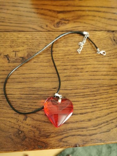 Ladies heart pendant necklace - ladies,