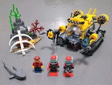 Lego City Deep Sea Submarine Set Number 60092 100% Brick Complete