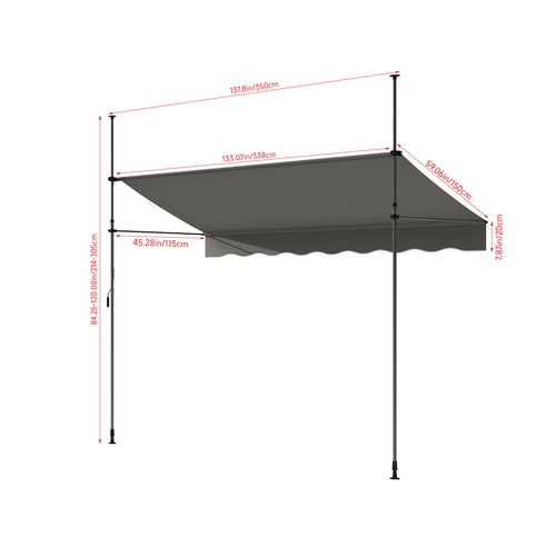 3 4m garden manual - 1.5/2.5/3/4m,