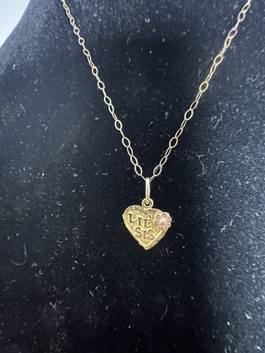9ct yellow gold - 9ct, heart