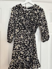 Rixo Abigail Silk ‘Black
