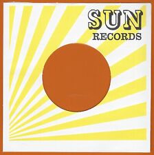SUN RECORDS (yellow/white) - REPRODUCTION RECORD COMPANY SLEEVES - (pack of 10)