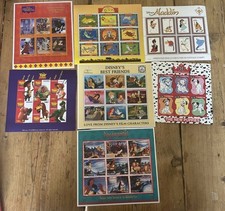 Disney Collectible Postage Stamps Mint  Never Used Rare Disney Classics 1990’s